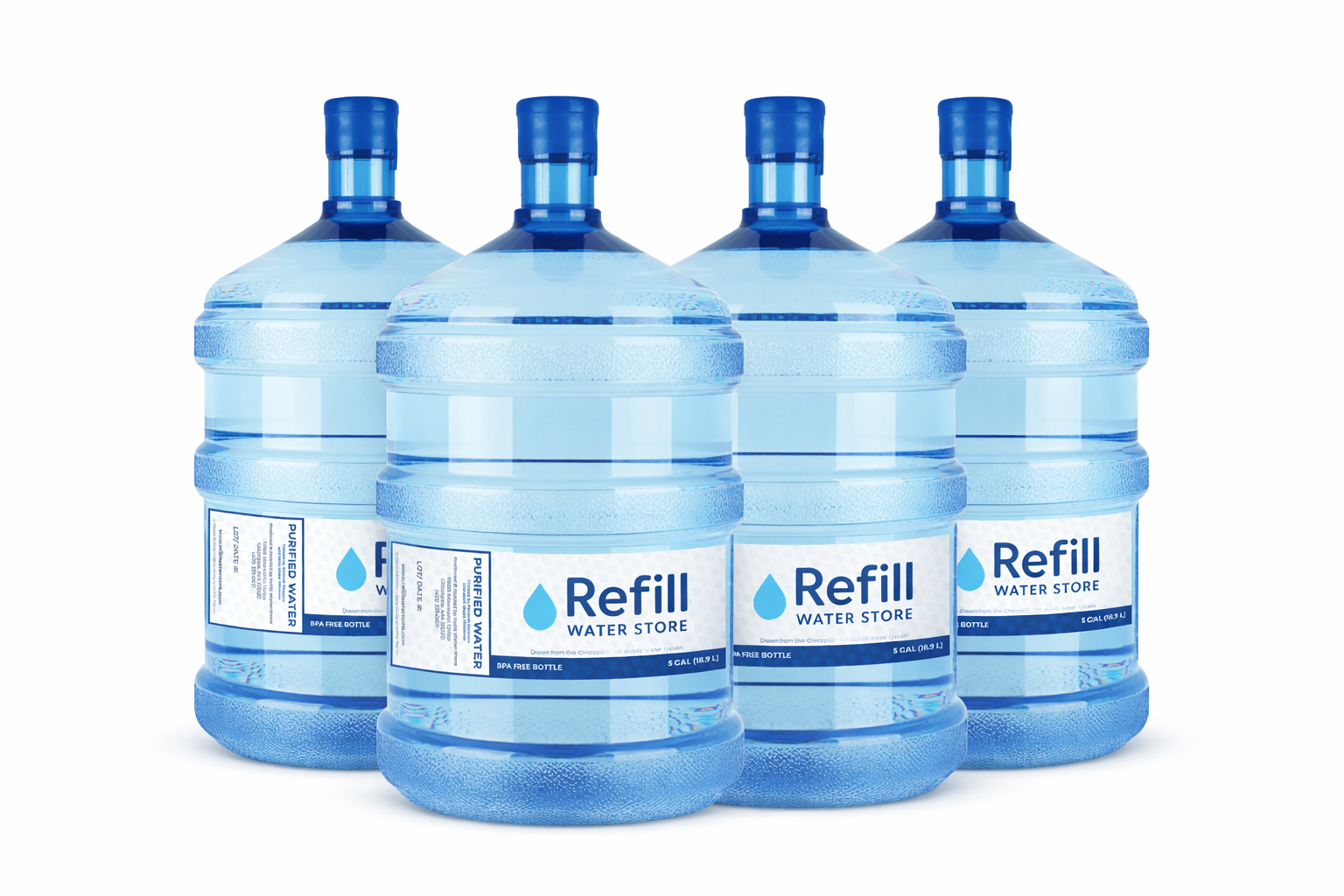 4-Bottle Water Bundle – Subscription Eligible
